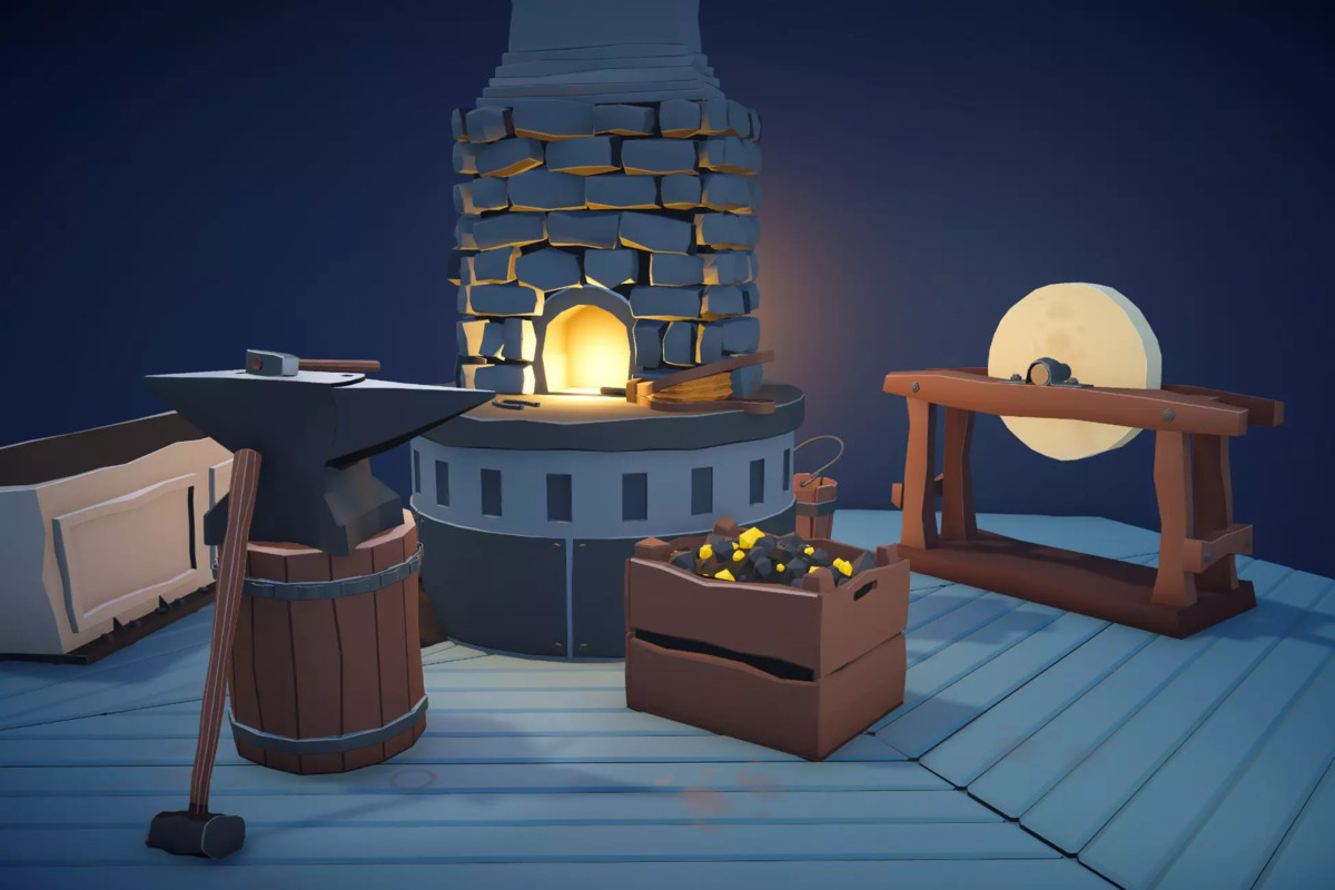 Stylized Blacksmith Props Pack