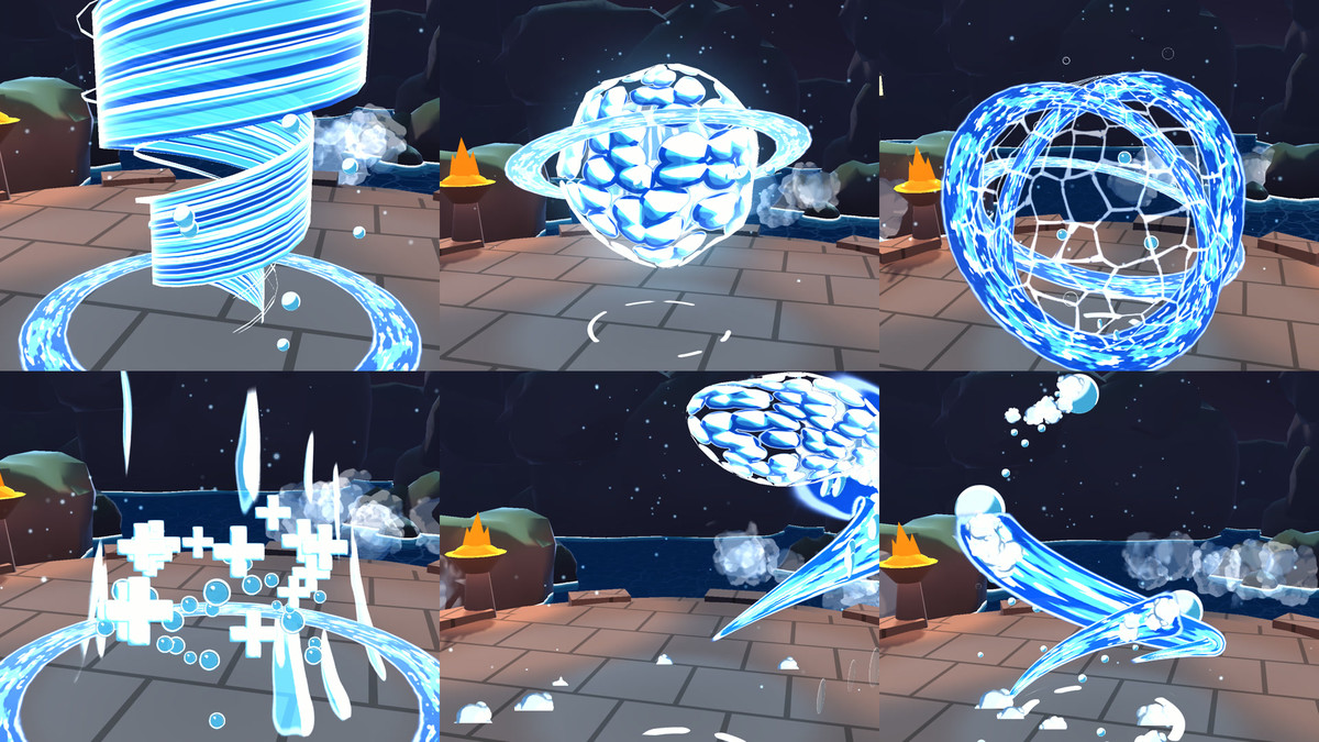 Stylized Water VFX 122 effects
