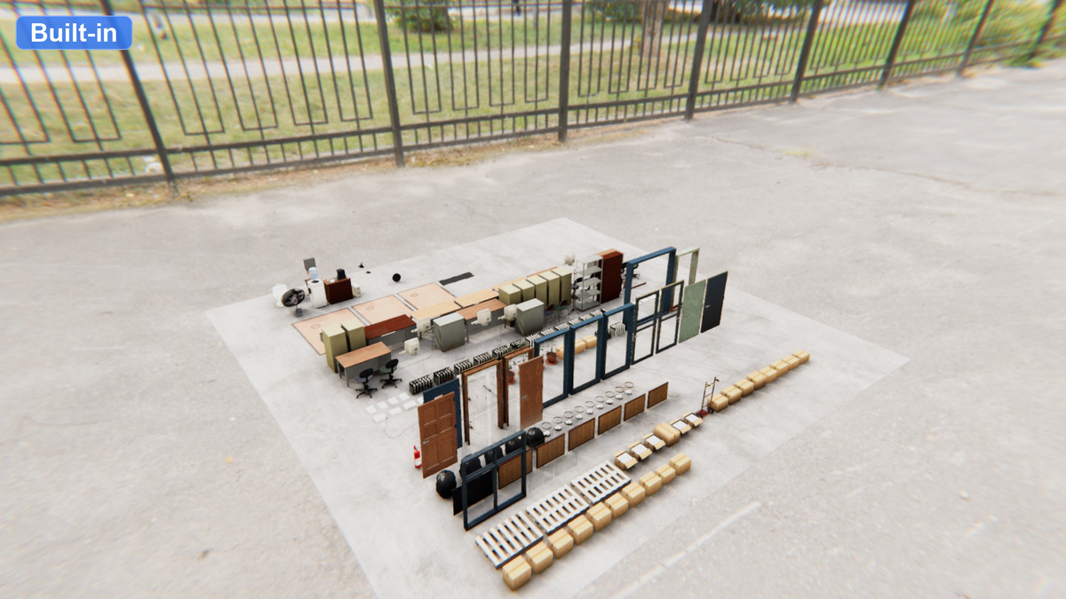 HD Rundown Business Complex (Full Interior + Exterior)