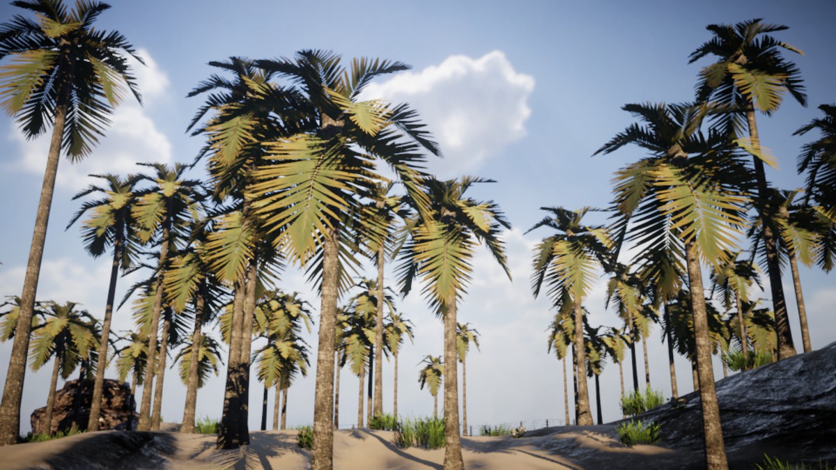 Mobile Palm Tree Bundle (for URP)