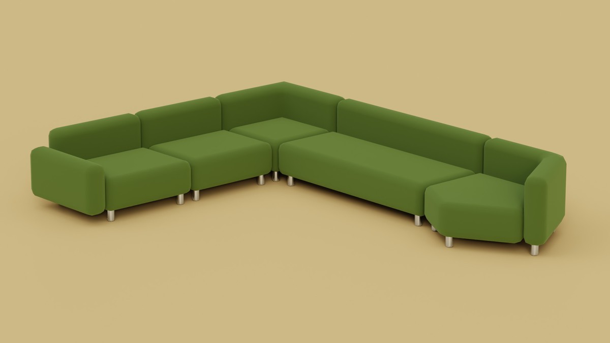 Cozy Furniture - Sofas & Couches Pack
