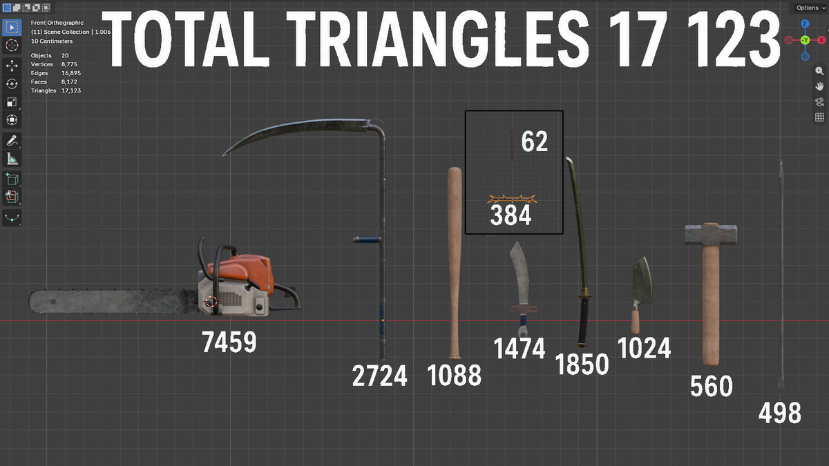 Post-Apocalyptic Melee Weapon Pack