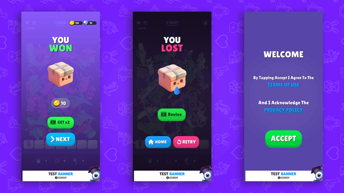 Match Toys 3D | Complete Game (Full Editor + Admob + IAP)