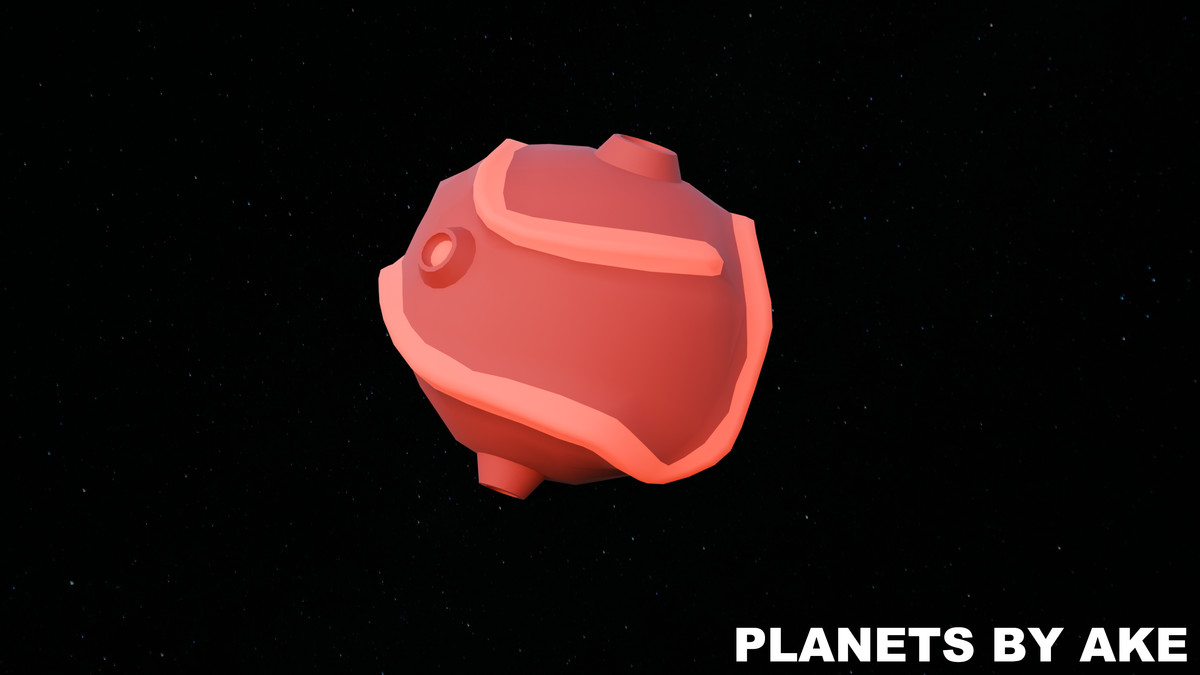Planets - Stylized Low Poly Asset Pack by Ake
