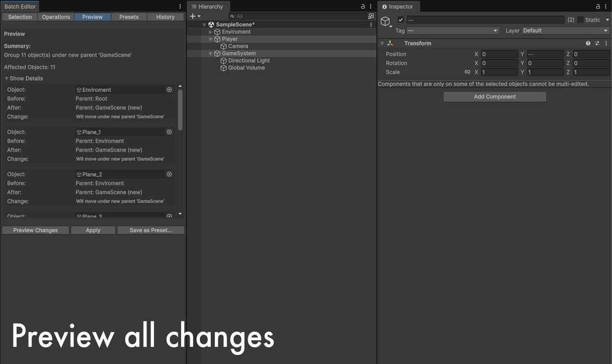 Batch Editor