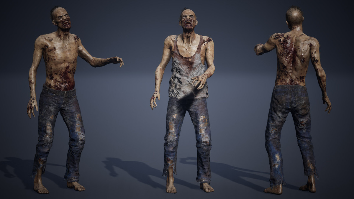 Zombie Male AAA