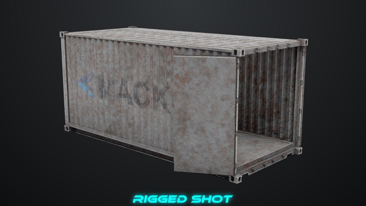 5 Cargo Dusty Container 20ft Single Mat