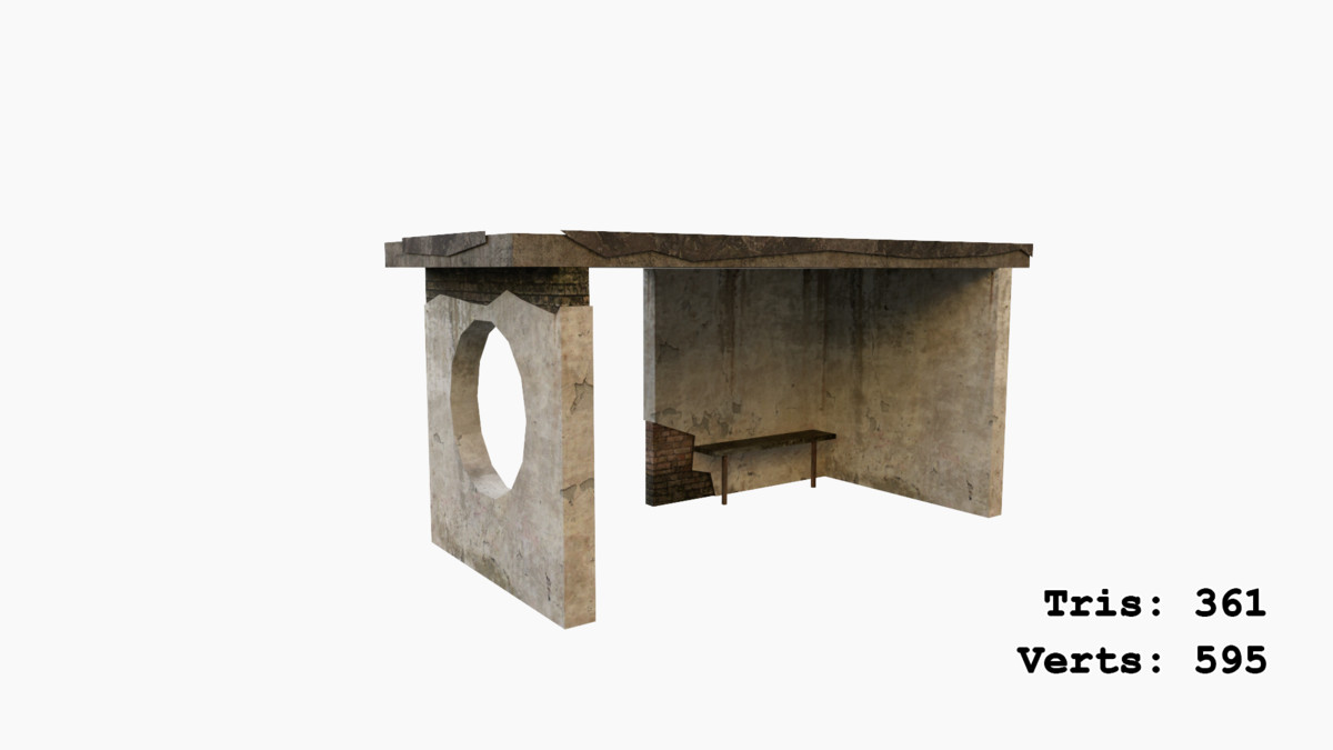 Abandoned Apocalyptic Buildings Mega Pack