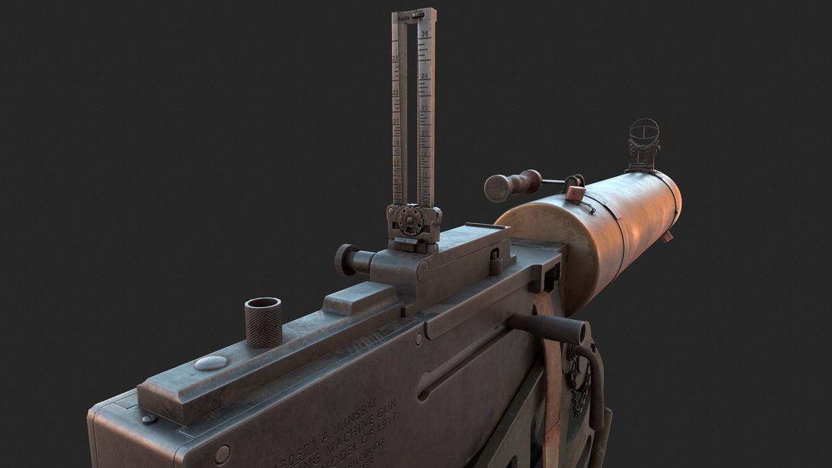 Browning M1917 Heavy Machine Gun