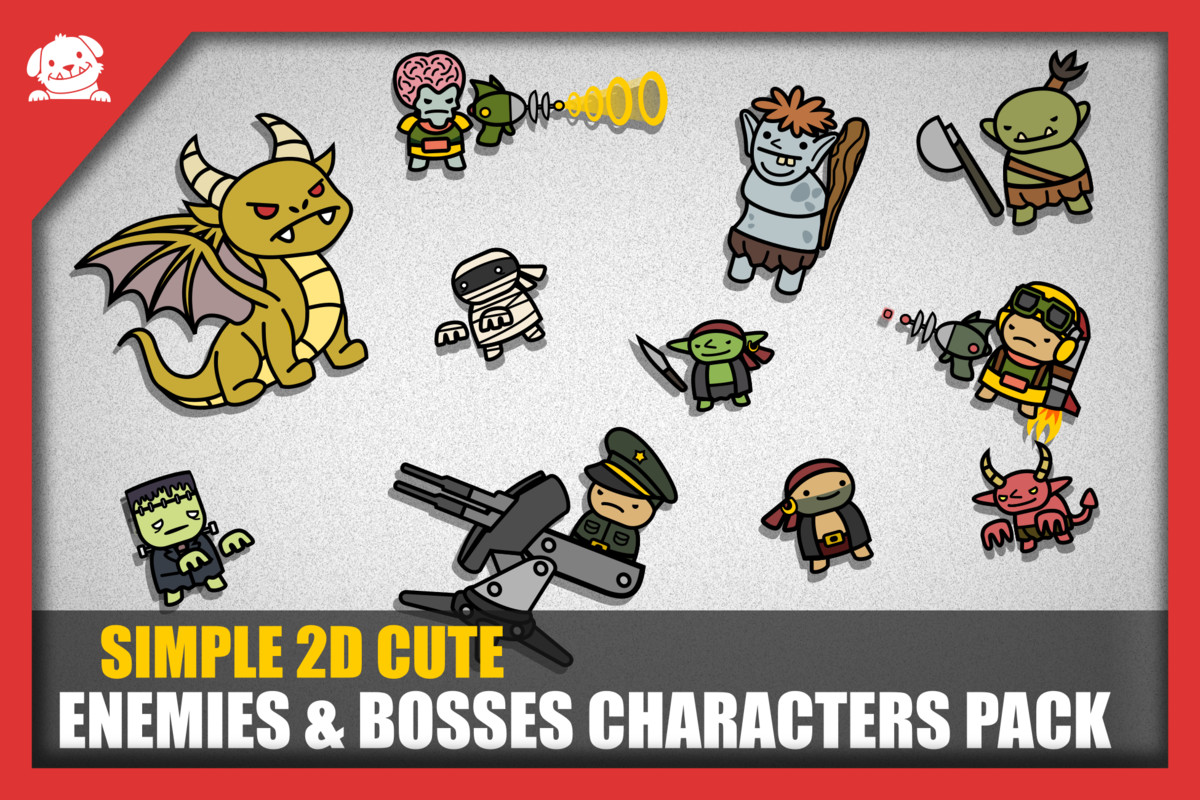 Simple 2D Cute Complete Bundle