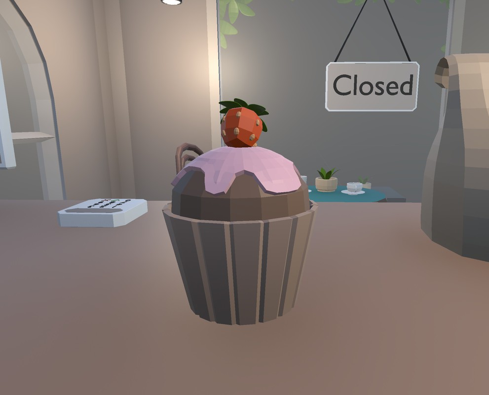 Cozy Cafe - Low Poly