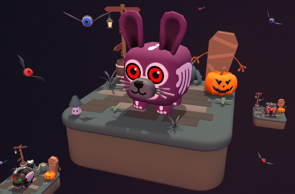 CuteMagic - Cube Animals Pack: Spooky Edition