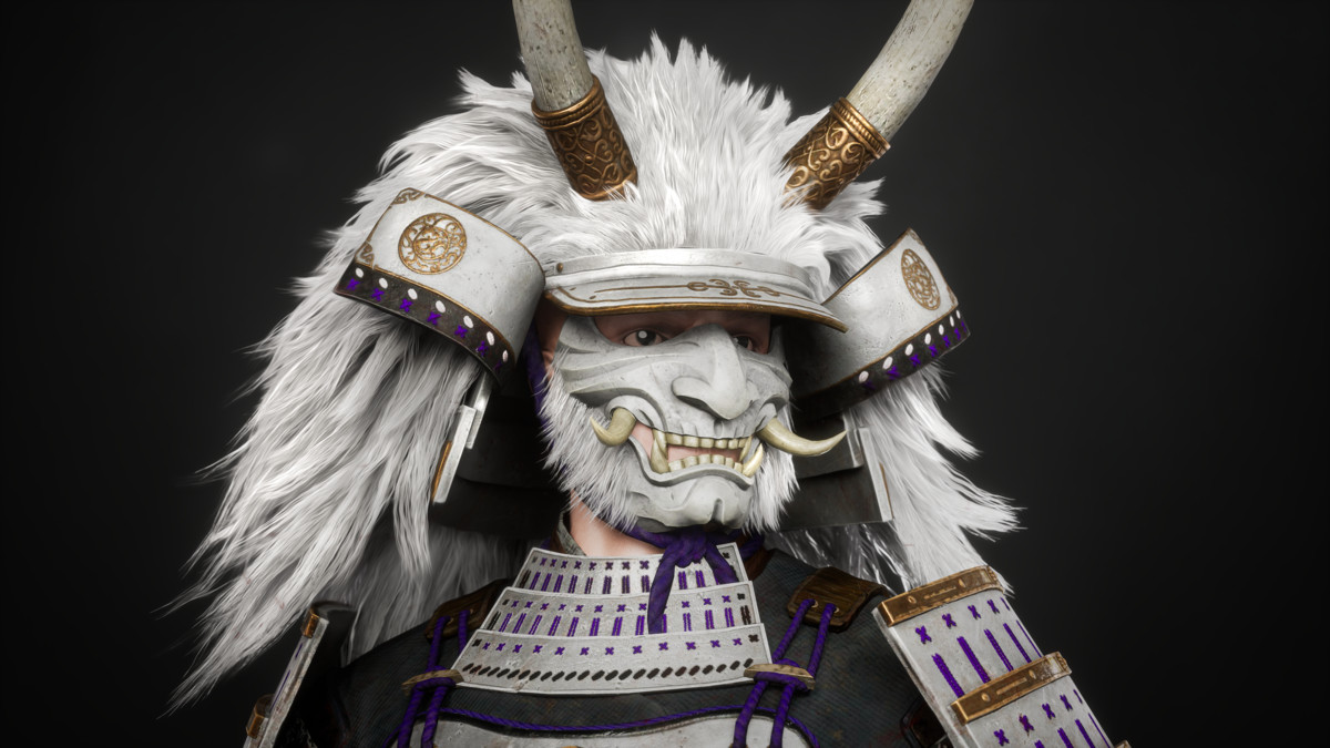 White Oni Samurai