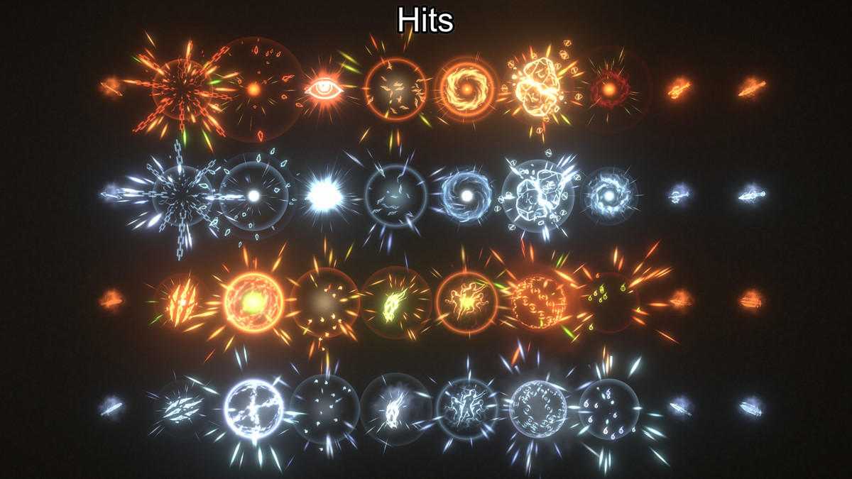 Optimized Projectiles VFX Vol. 3 (Dark Magic)