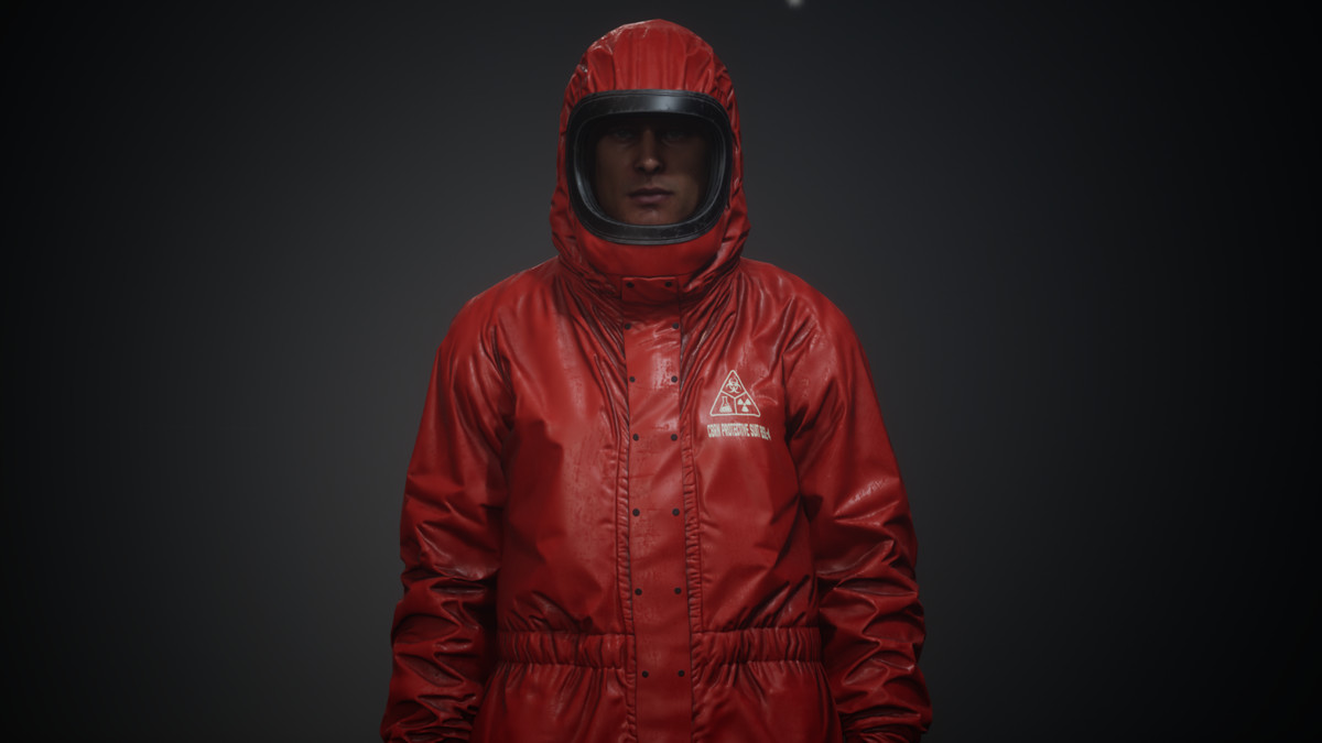 Hazmat Suit Character