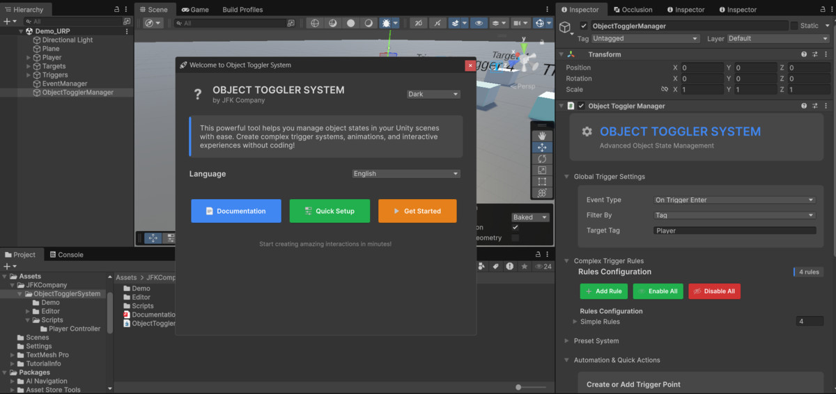 Object Toggler System