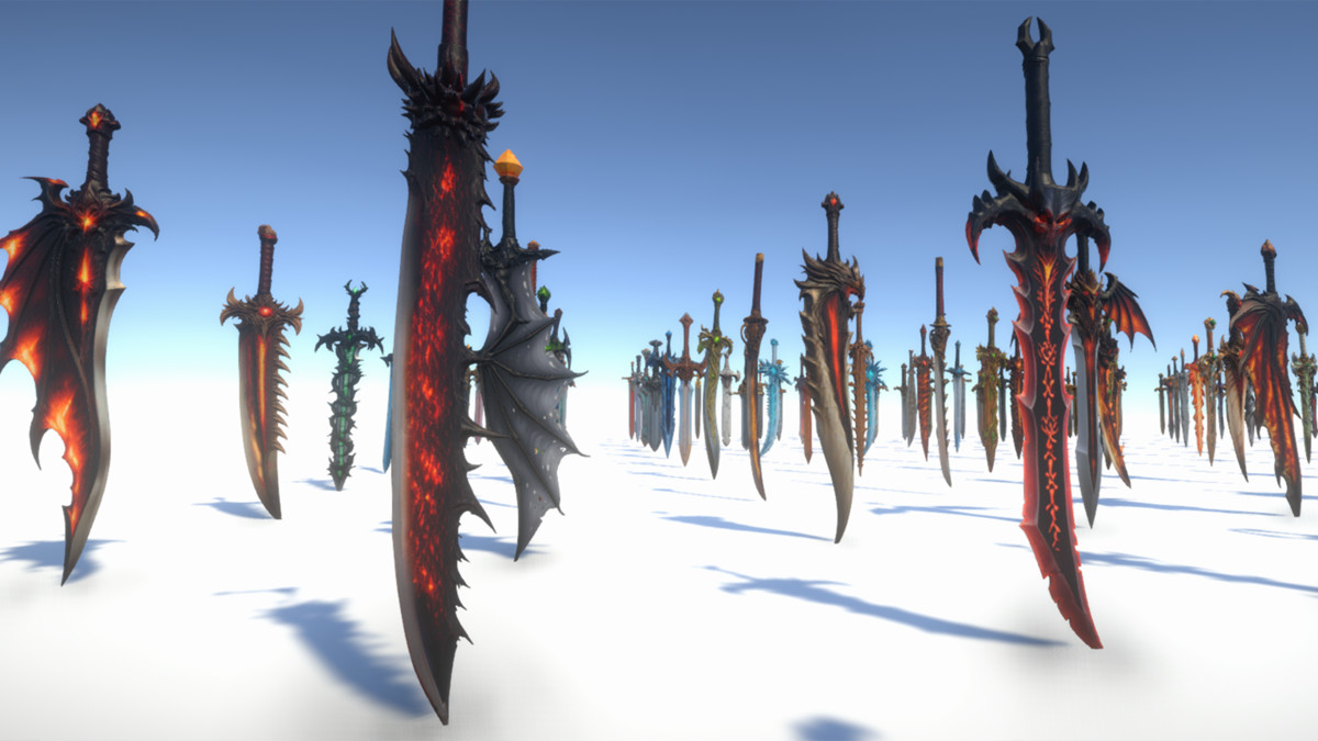 Legendary Swords Mega Pack