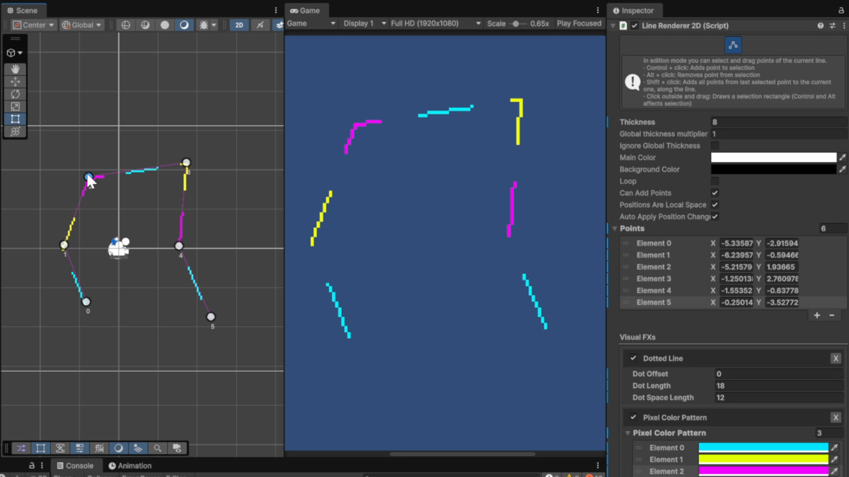 LineRenderer2D Pro 2