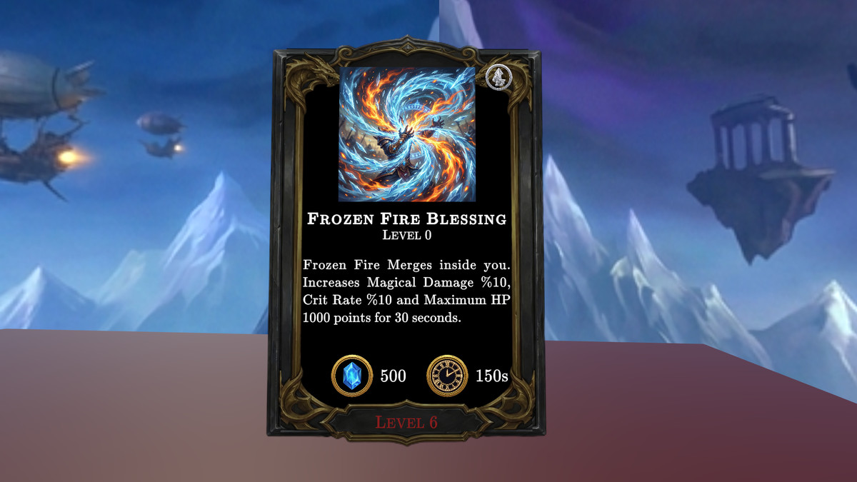 3D Advanced Card Template