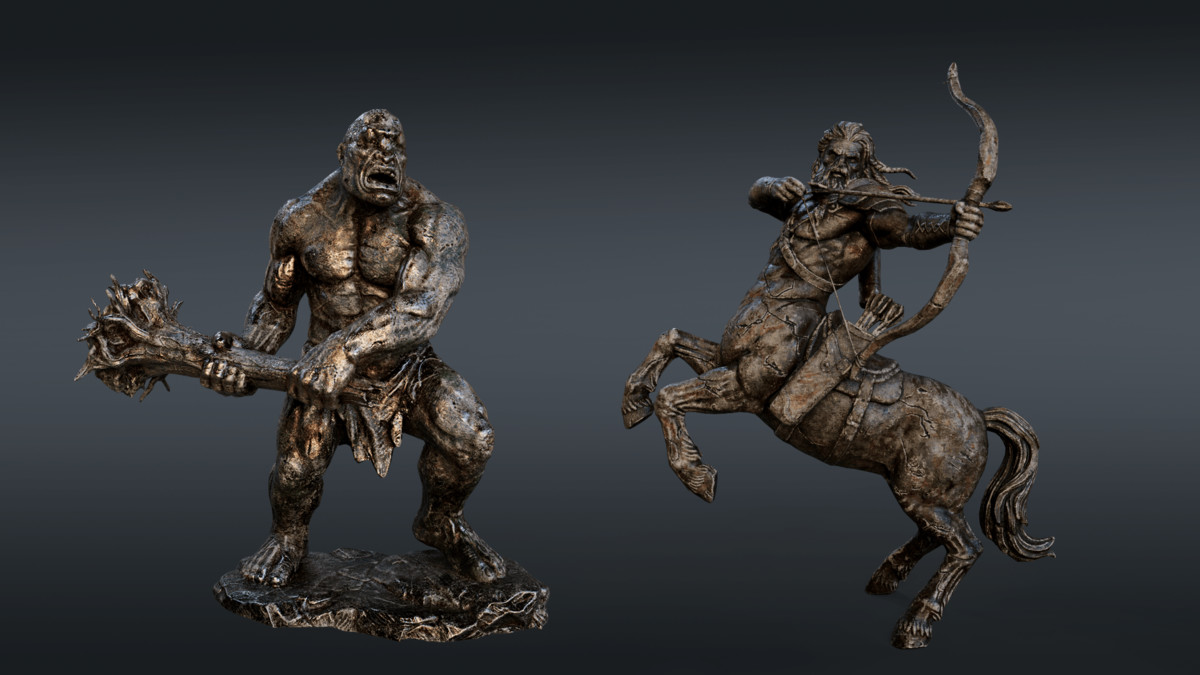 Creature Statues - Mythical Collection (URP)