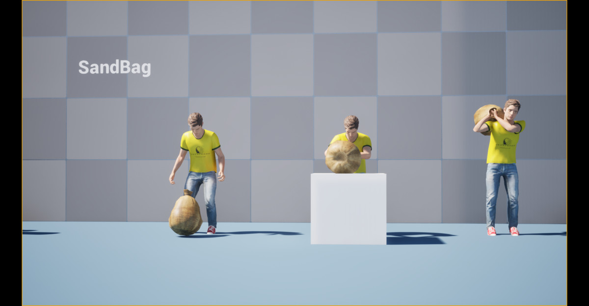 Pickup Items Animation
