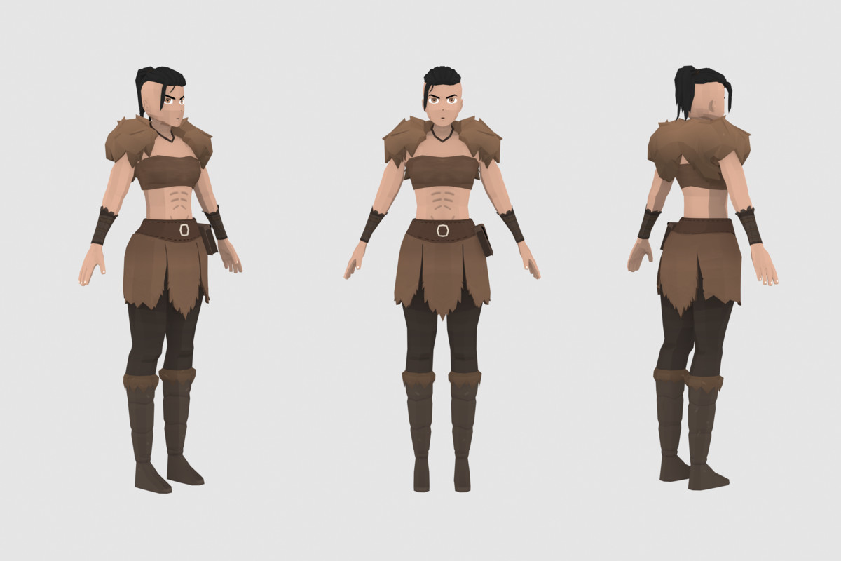 Ultimate Stylized Characters Bundle – Male & Female + Animations