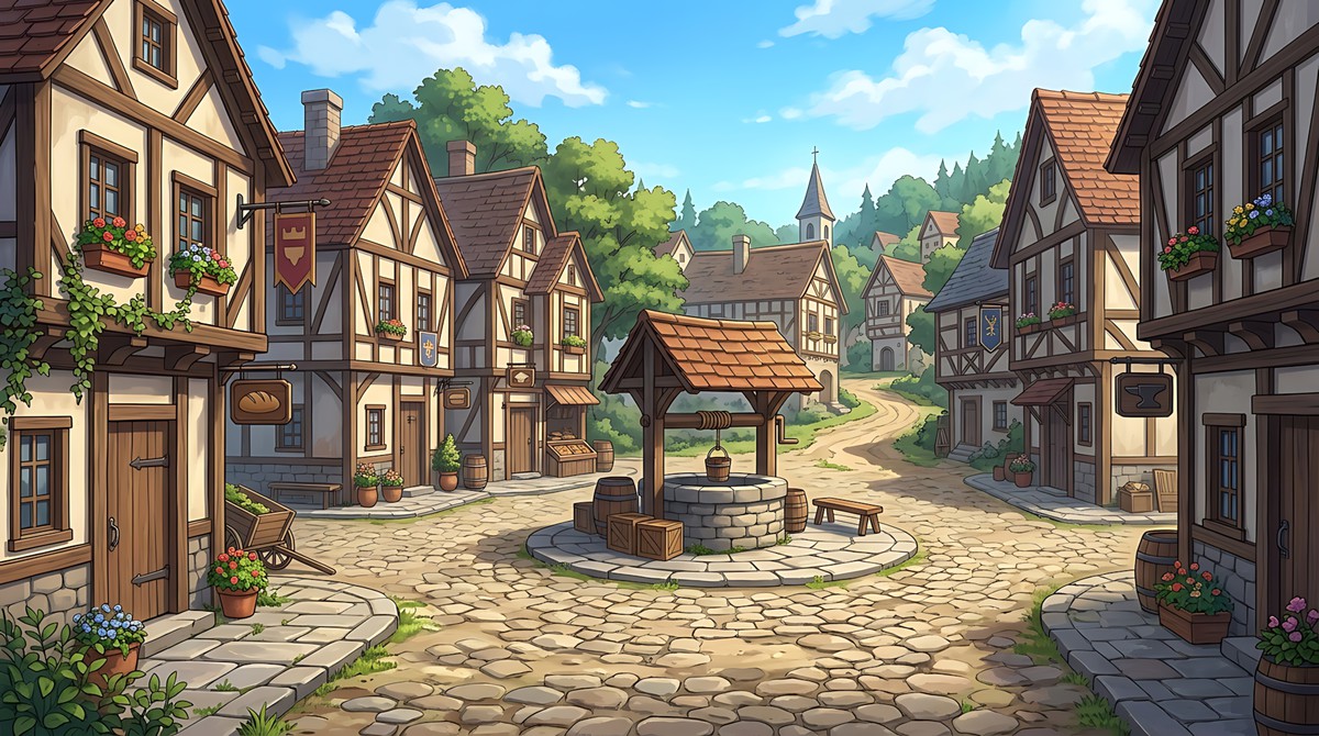 Medieval & Fantasy 2D Backgrounds Pack - Vol. 1