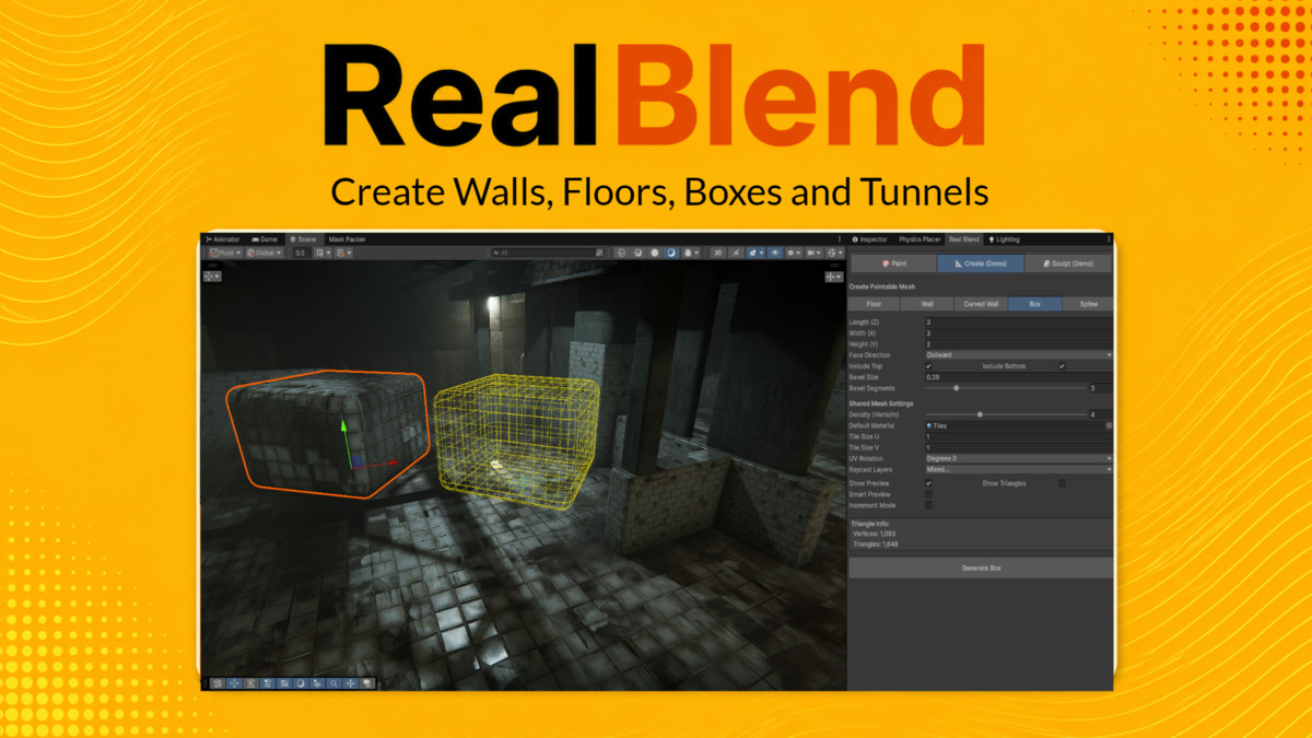 RealBlend - Mesh Painting & Creation