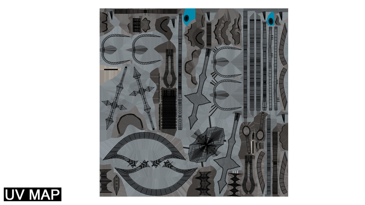6 Battle Axes Collection 02 URP HDRP Textures