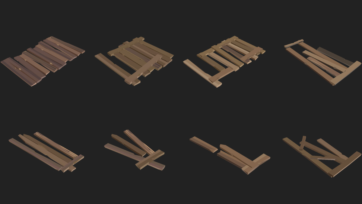 Low Poly Swamp Village – ModulaCraft PRO