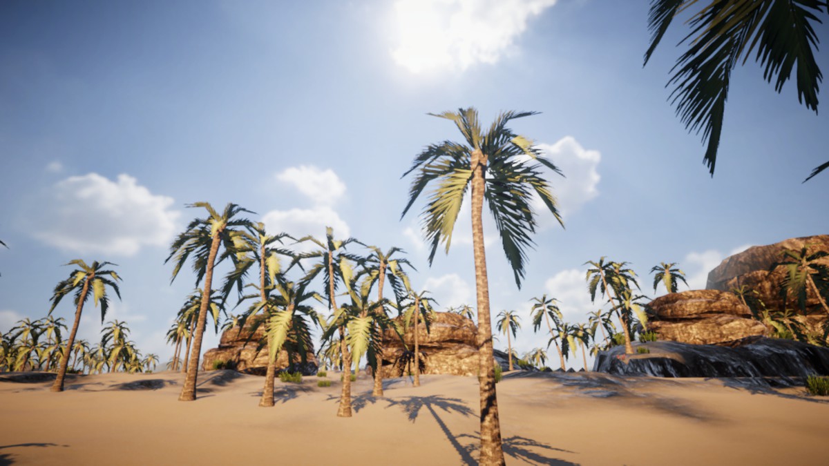 Mobile Palm Tree Bundle (for URP)