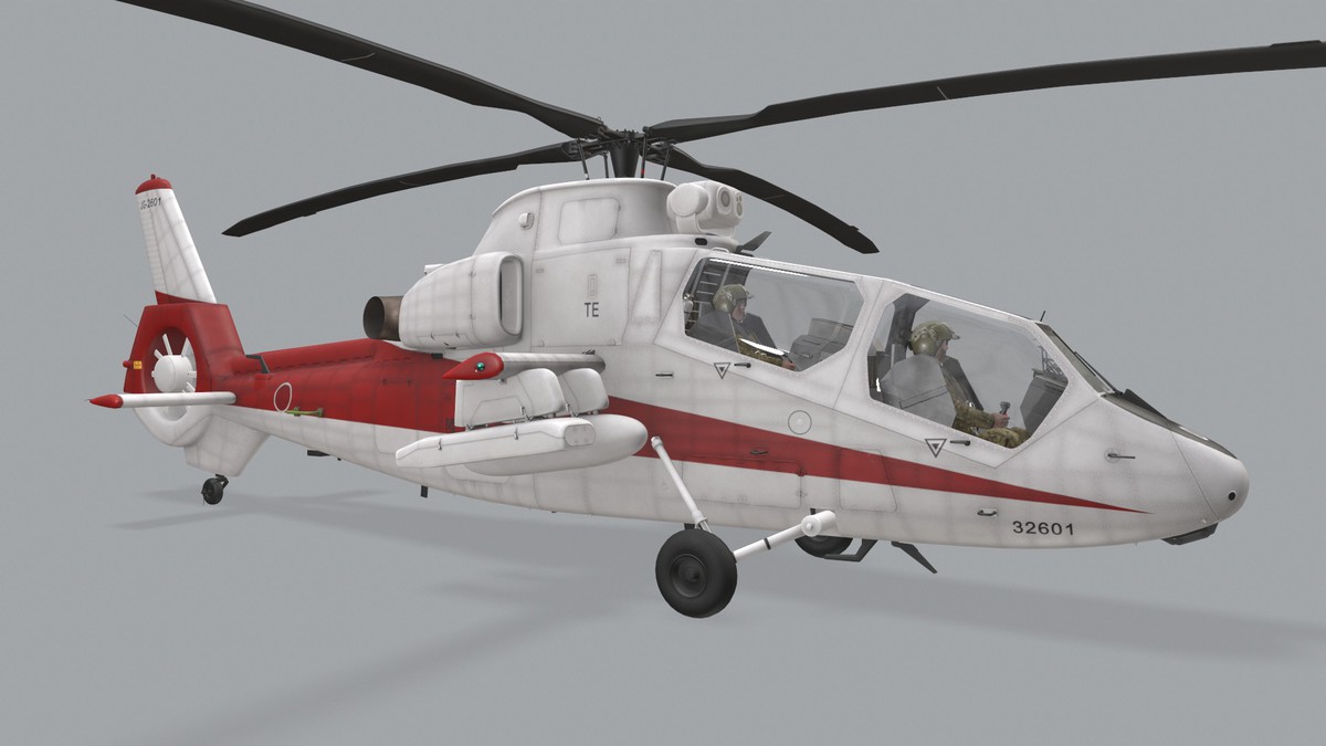 OH-1 Ninja JGSDF White Complex Animation (446)