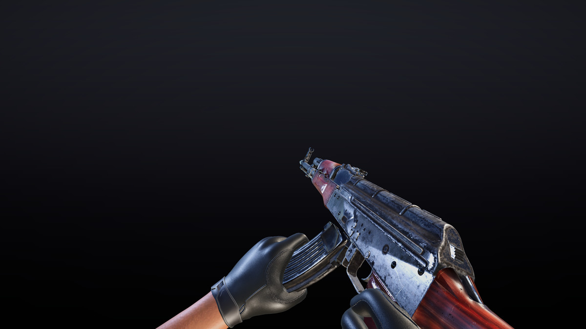First Person Rifle Animation