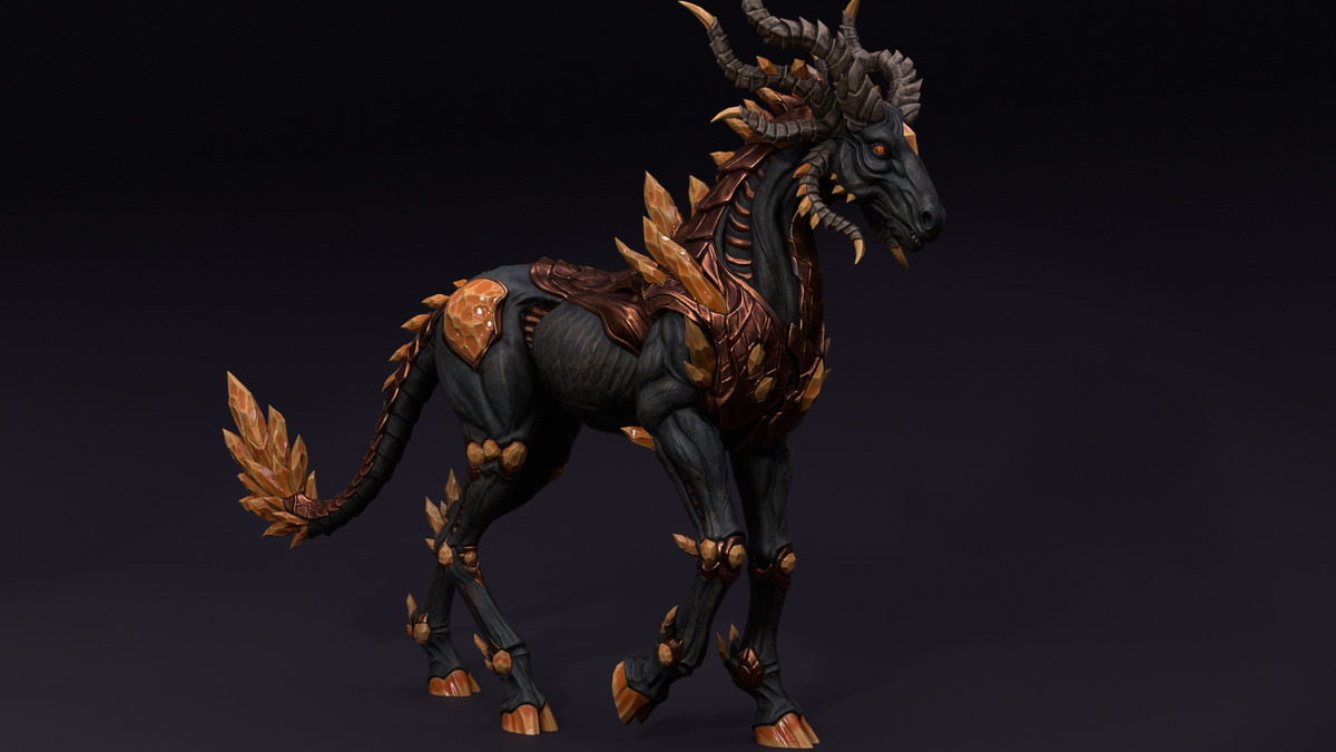 Crystal horse