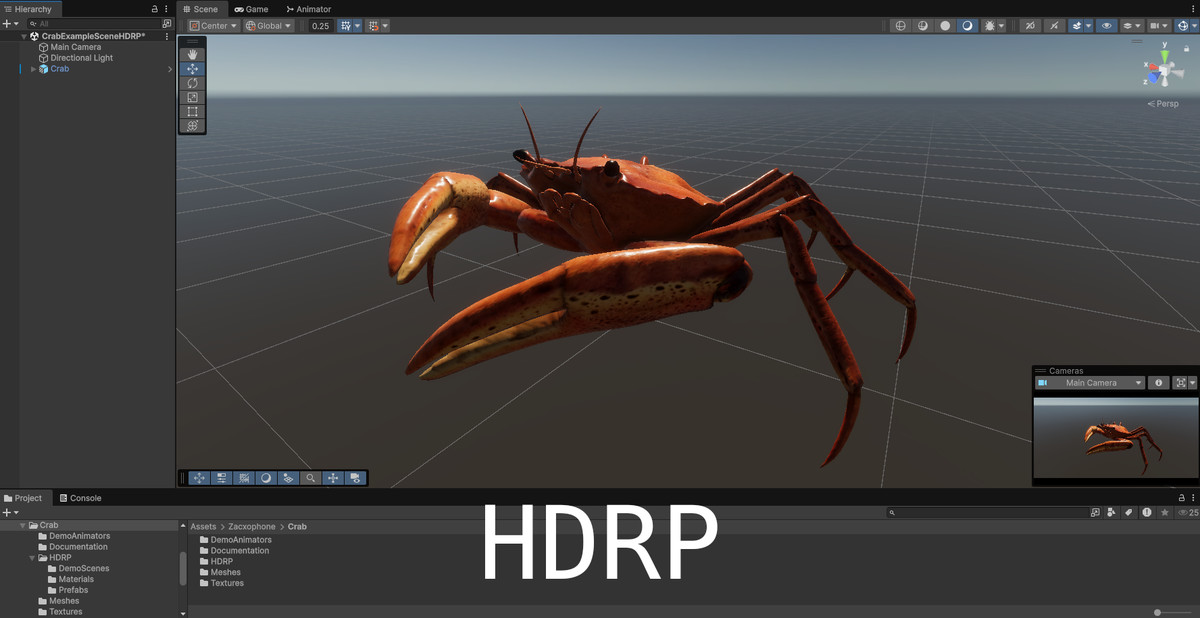 Animated Crab