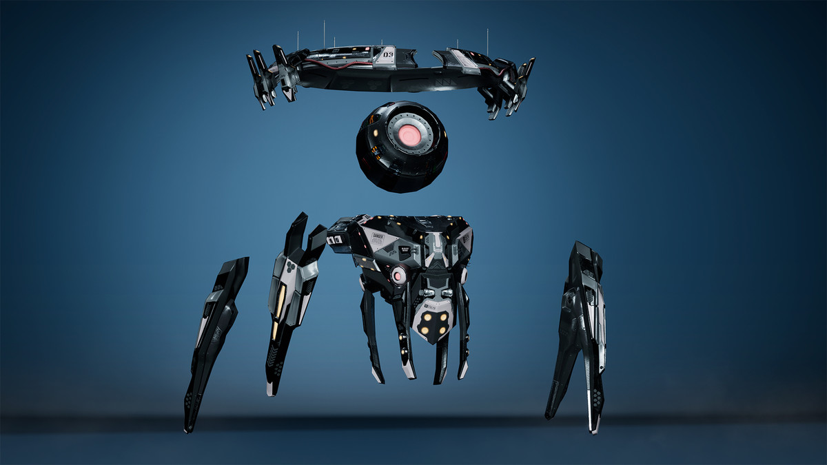 Sci-Fi Mecha Station