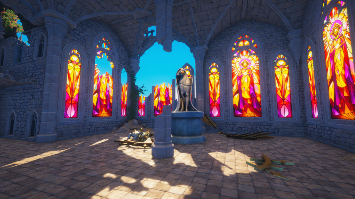 SUN TEMPLE - Stylized Ruins Open World Environment