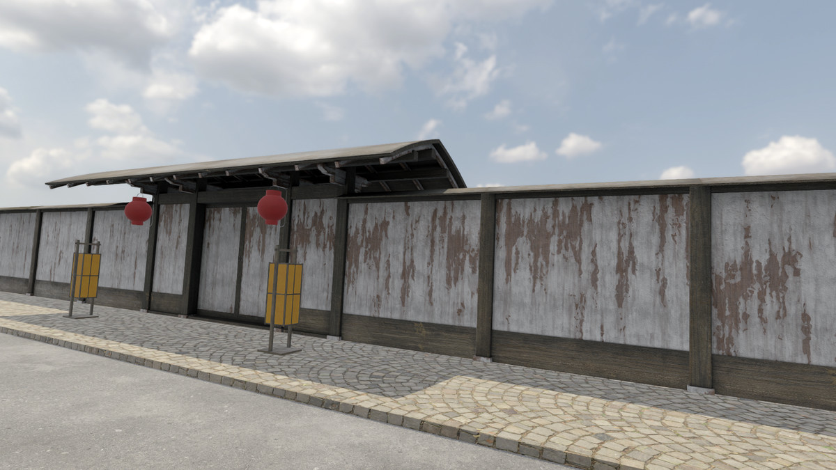 Modular Chinese Fence