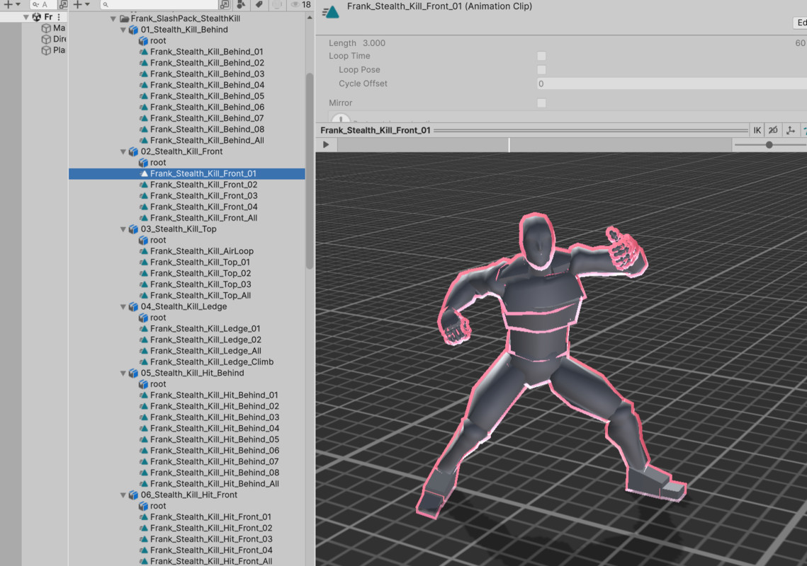 Frank Slash Pack - 11 Assets