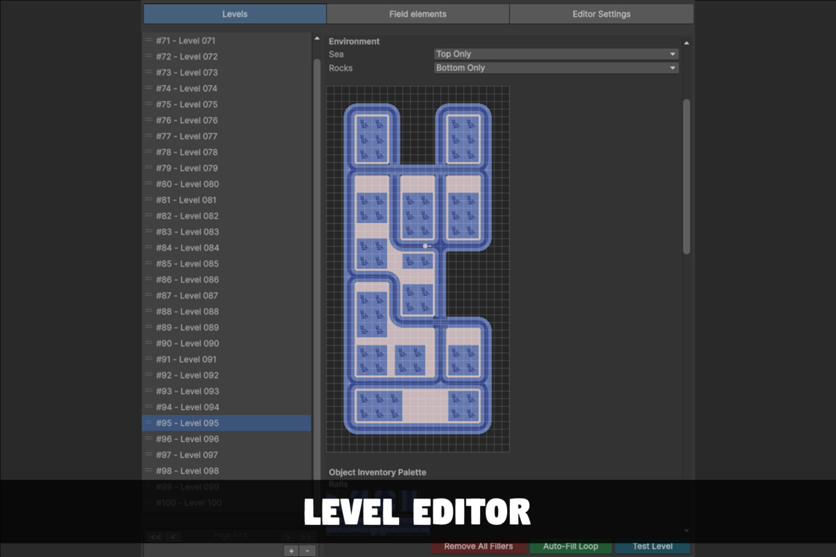Rail Express | Template + Editor