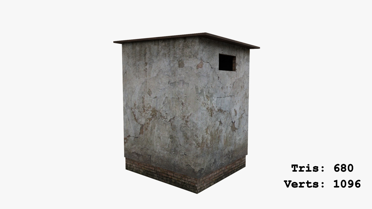 Abandoned Apocalyptic Buildings Mega Pack