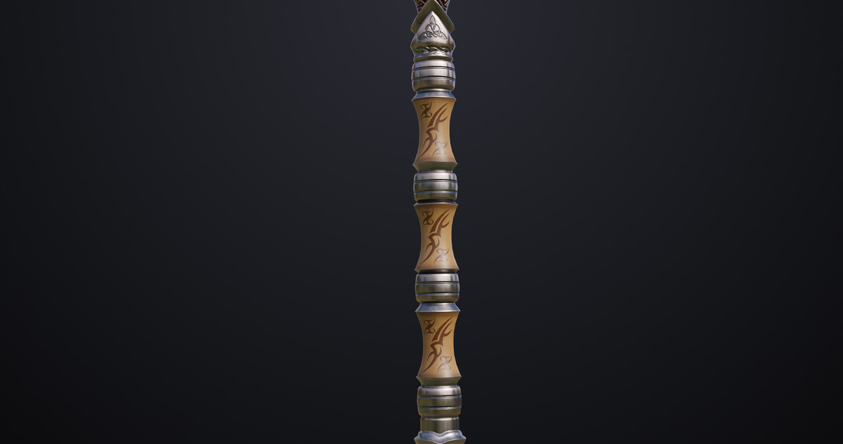 Battle Axe 05 URP HDRP Textures
