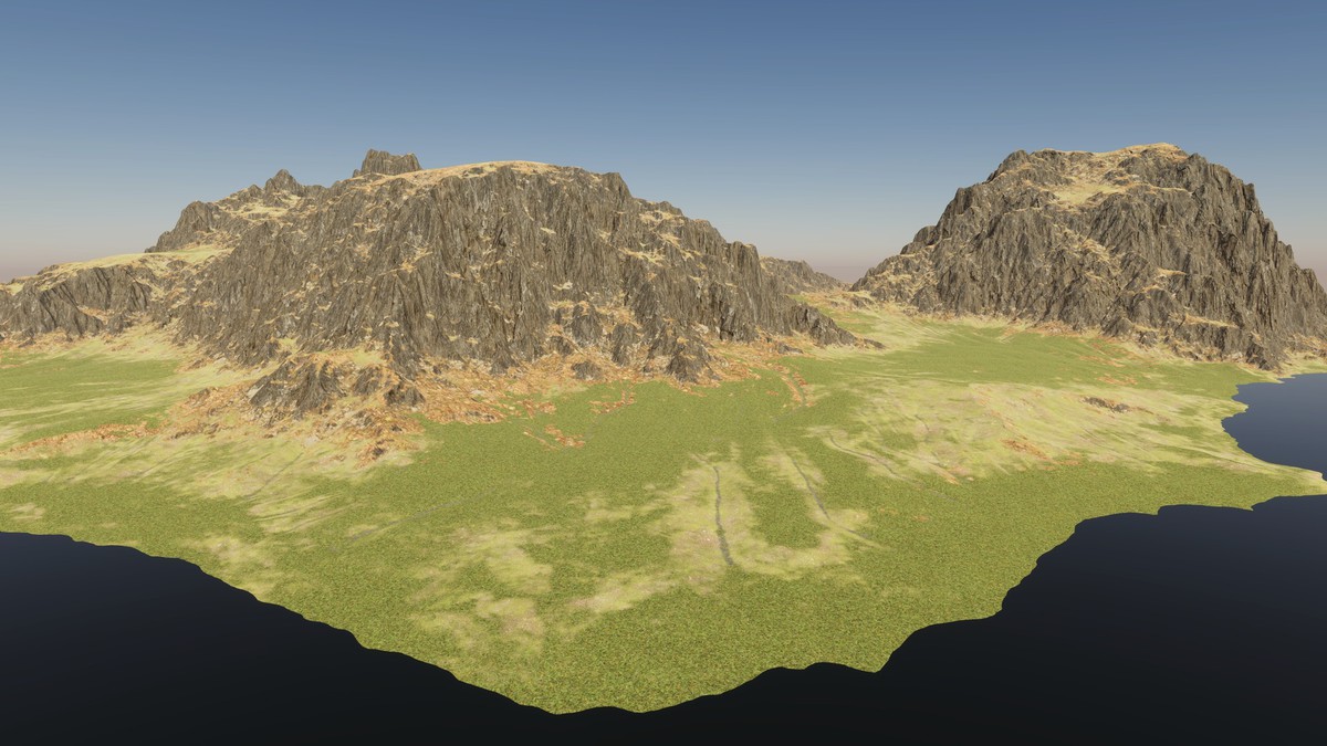 Procedural Island Terrains 8K