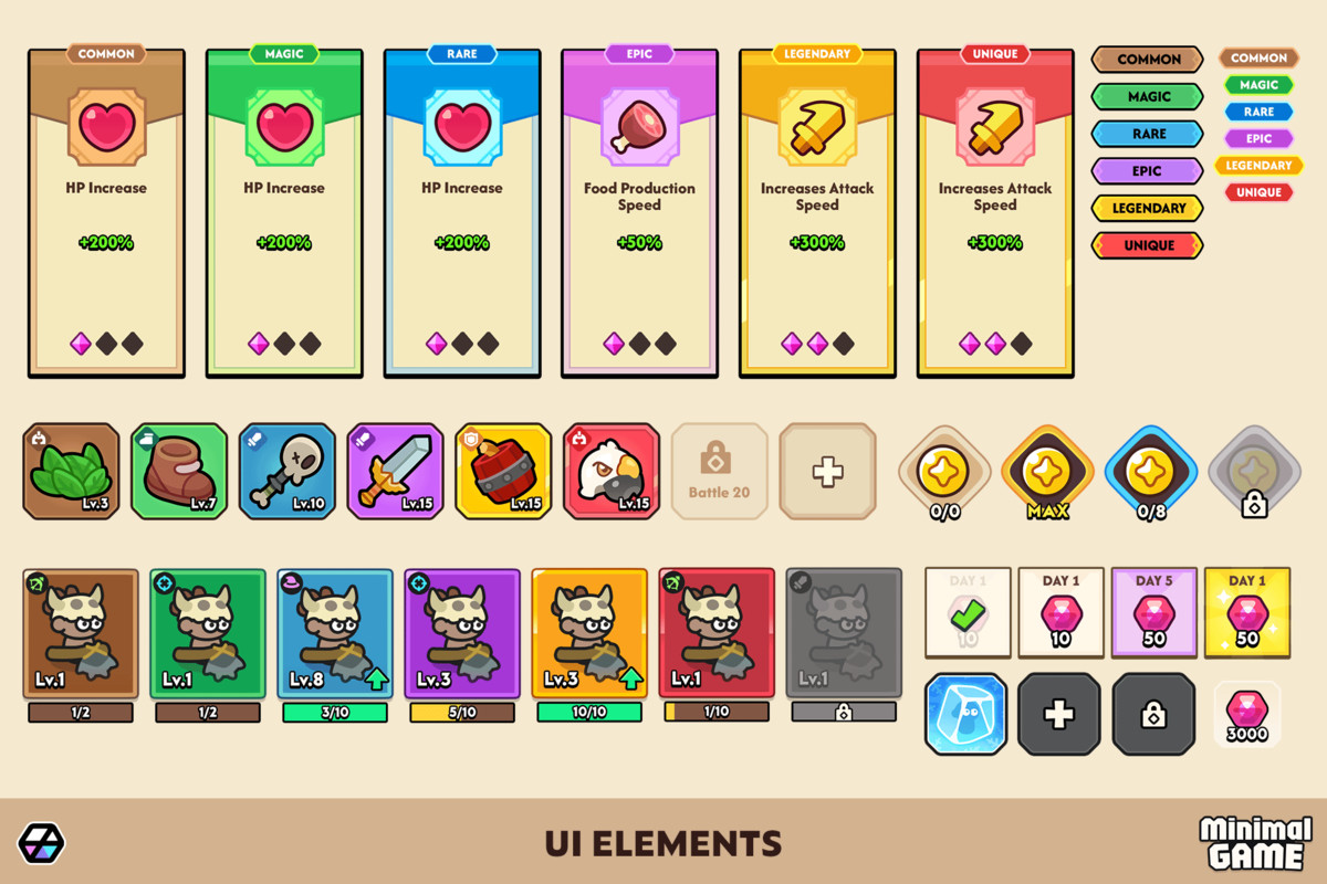 GUI Pro - Minimal Game Light