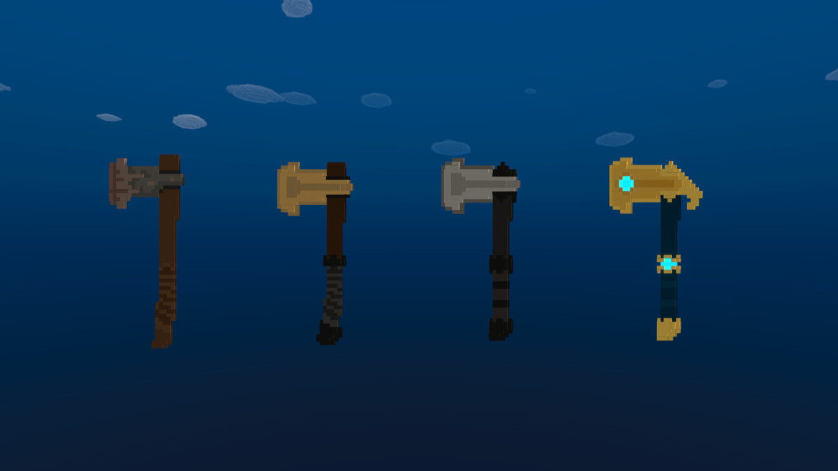 Fantasy Weapons & Tools Pack FULL — Voxel style medieval tiered collection