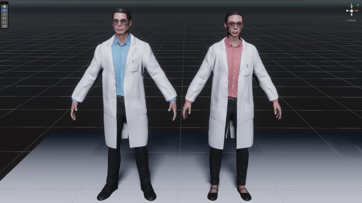 Scientist Character Pack