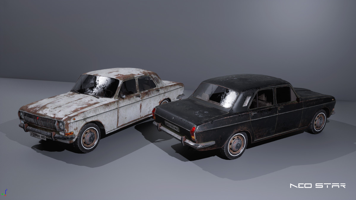 Old Soviet Cars Pack