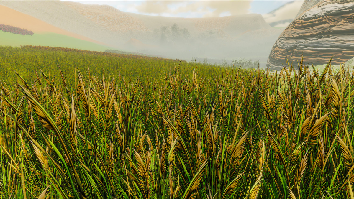 Flora Grass & Flowers Terrain Detail Vegetation Green Pack