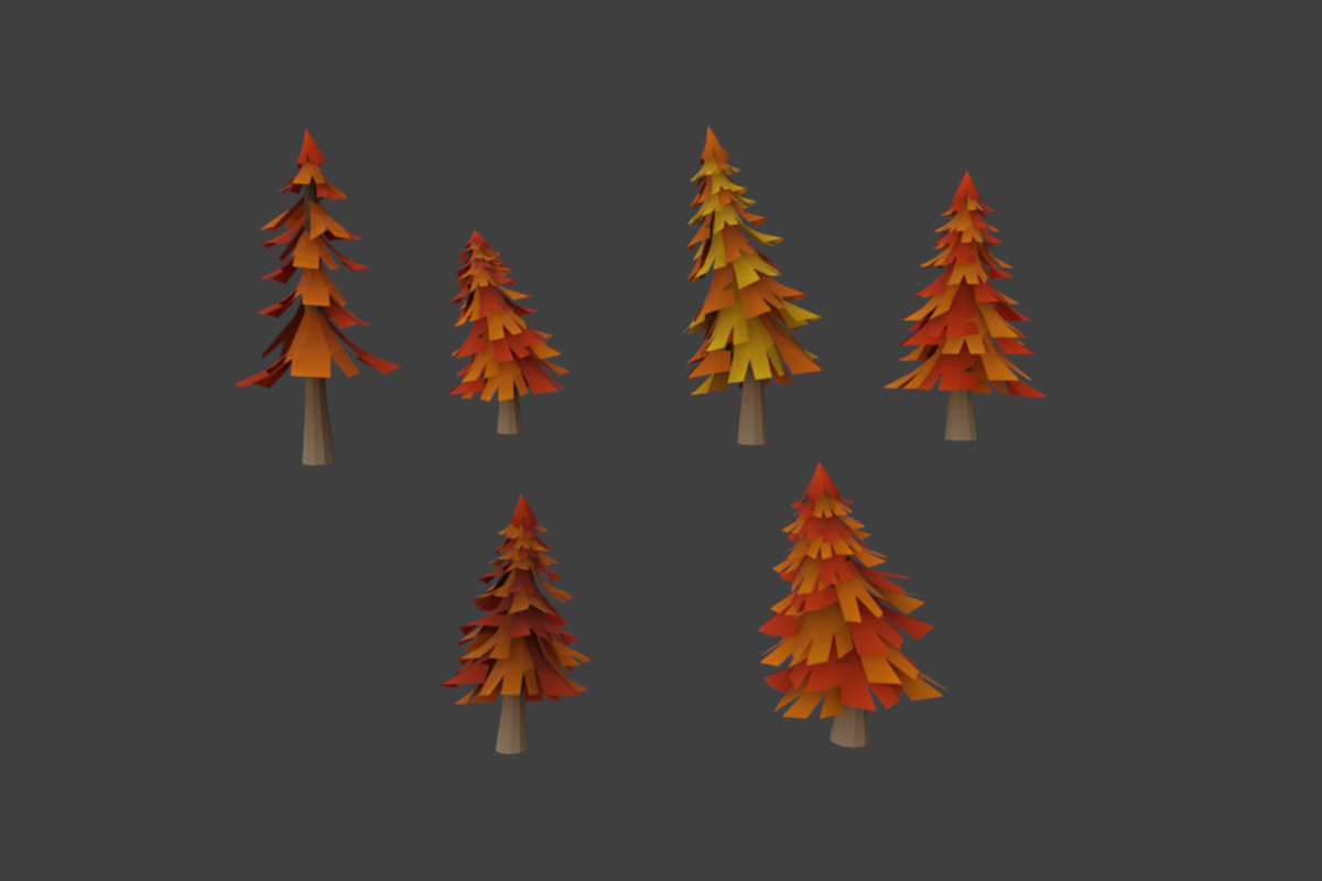 Low Poly Nature Biomes - 120+ Assets
