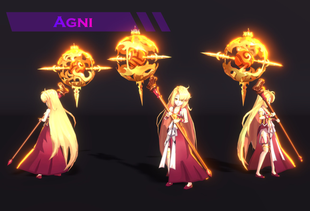 Indra and Agni